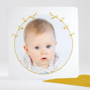Faire-part de bapteme Charme*Faire-part Elégant Outlet