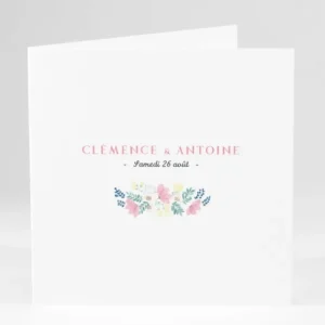 Faire-part de mariage Tendre Floraison*Faire-part Elégant Best