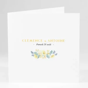 Faire-part de mariage Tendre Floraison*Faire-part Elégant Best