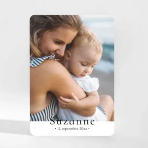 Faire-part de naissance Bien-aime*Faire-part Elégant New