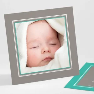 Faire-part de naissance Classique photo*Faire-part Elégant Outlet