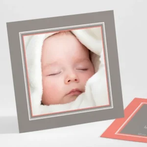 Faire-part de naissance Classique photo*Faire-part Elégant Outlet