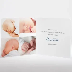Faire-part de naissance Jolie souris*Faire-part Elégant Online