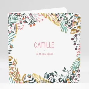 Faire-part de naissance Jungle*Faire-part Elégant Online