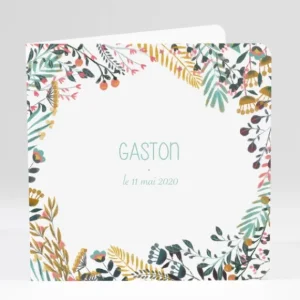 Faire-part de naissance Jungle*Faire-part Elégant Online