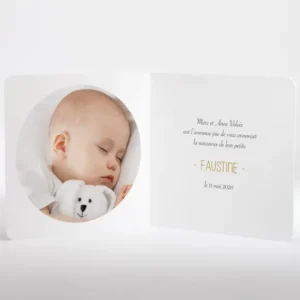 Faire-part de naissance Jungle*Faire-part Elégant Online